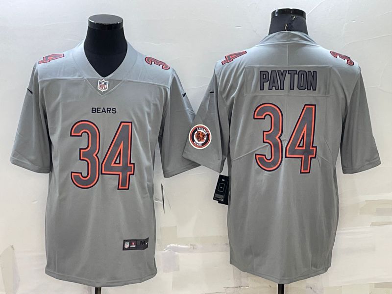 Men Chicago Bears #34 Payton Grey 2022 Nike Limited Vapor Untouchable NFL Jersey->tampa bay buccaneers->NFL Jersey